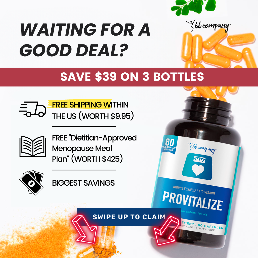 Best Probiotics For Menopause Facebook ad