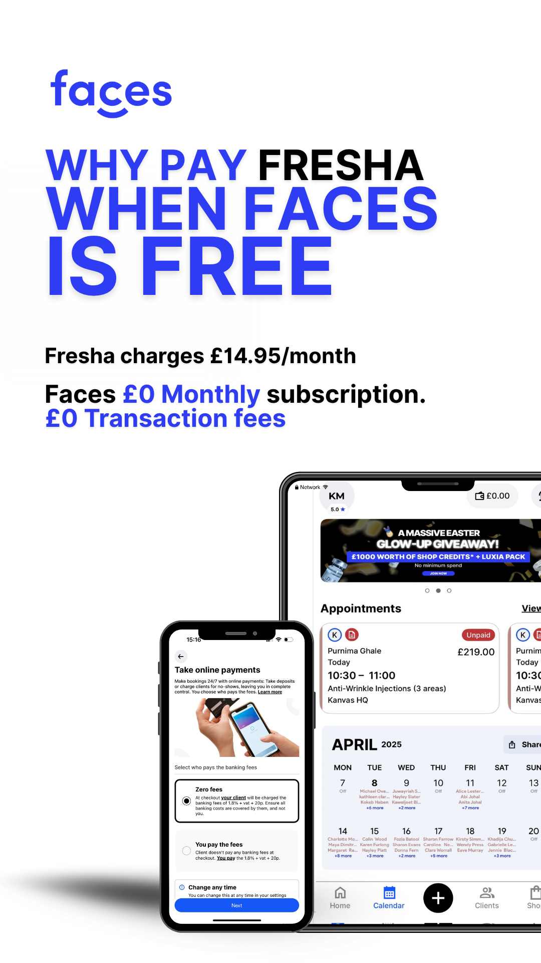 Faces Facebook ad from Dec 19, 2025