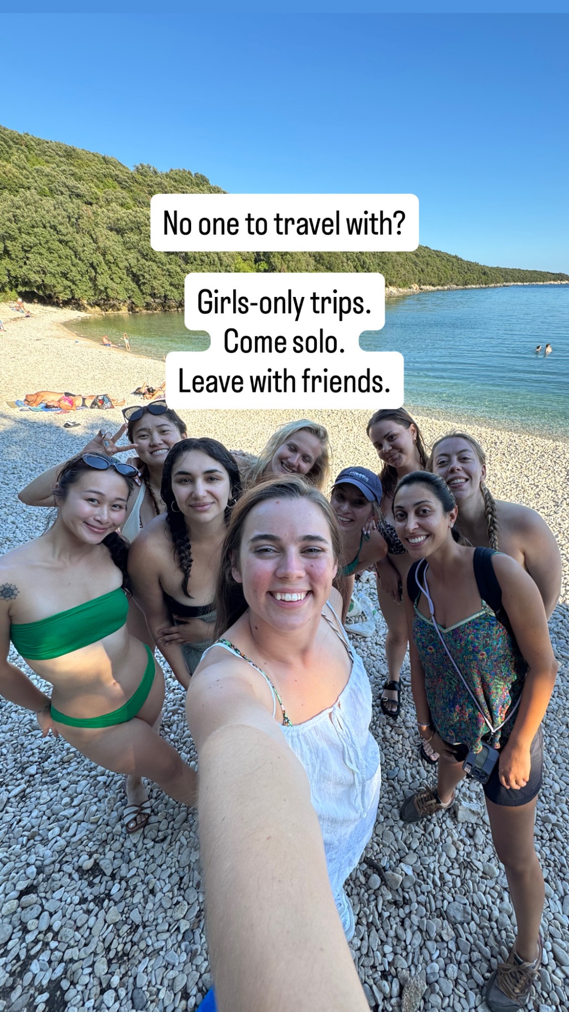 Solo Yet Together Facebook ad: Solo Trip with New Friends?