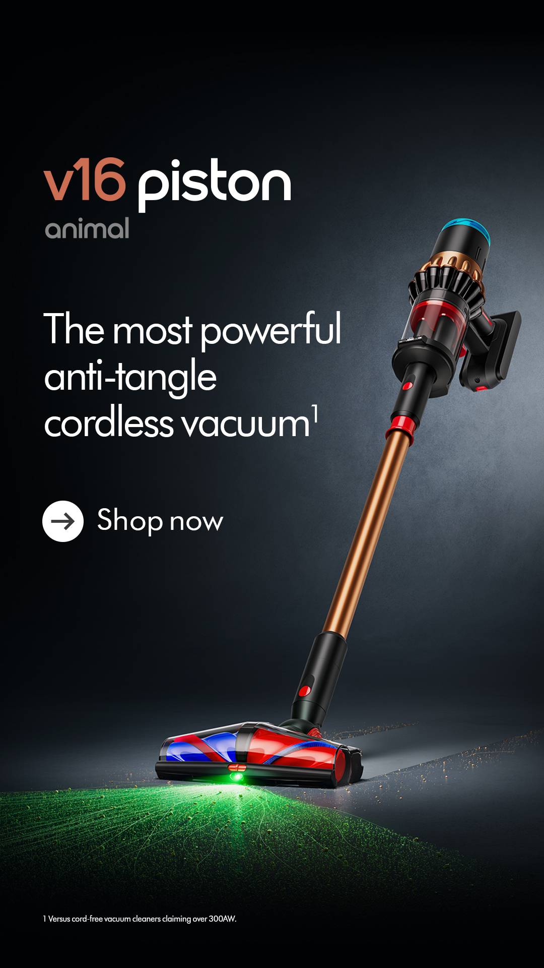 Argos Facebook ad: Discover Dyson floorcare