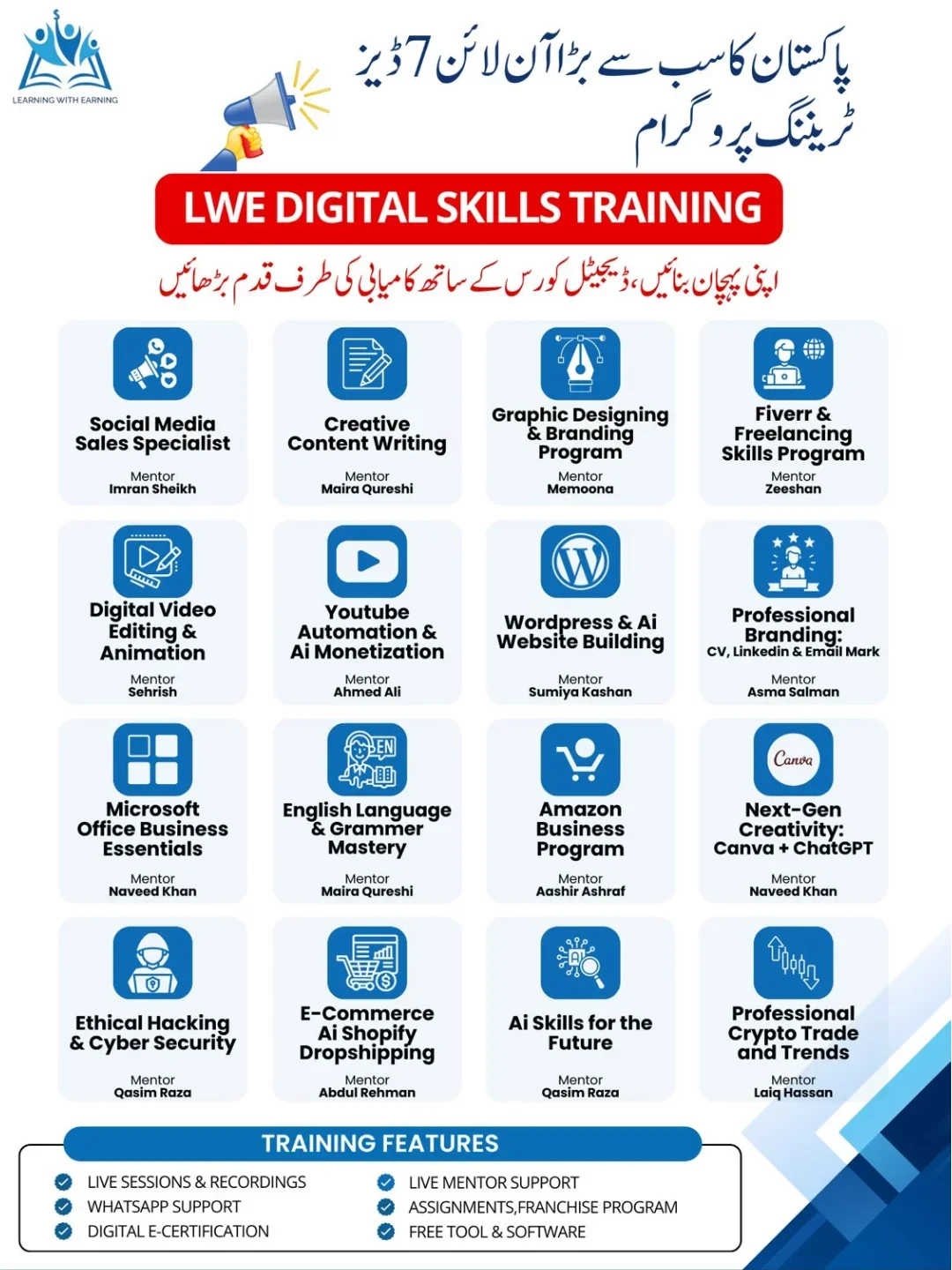 Smart Skills Hub Facebook ad: *پاکستان کا سب سے بڑا آن لائن ڈیجیٹل…