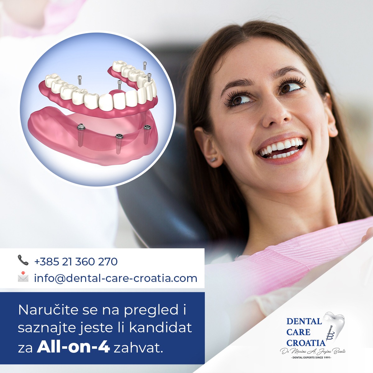Dental Care Croatia Facebook ad