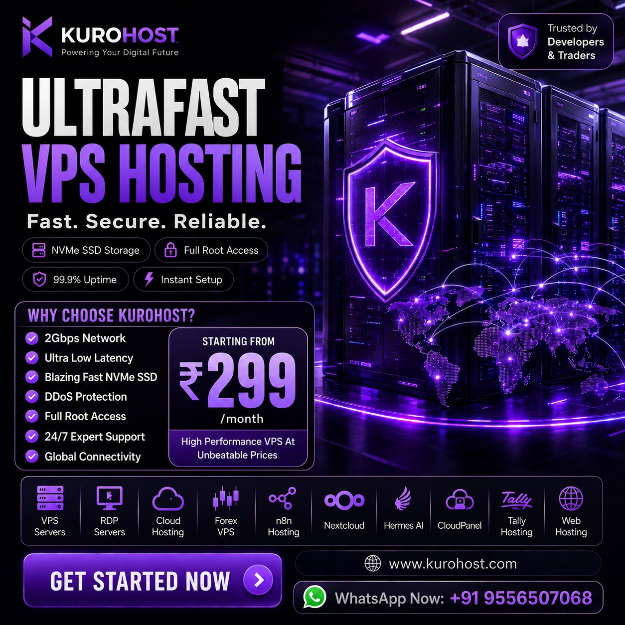 Kurohost Facebook ad