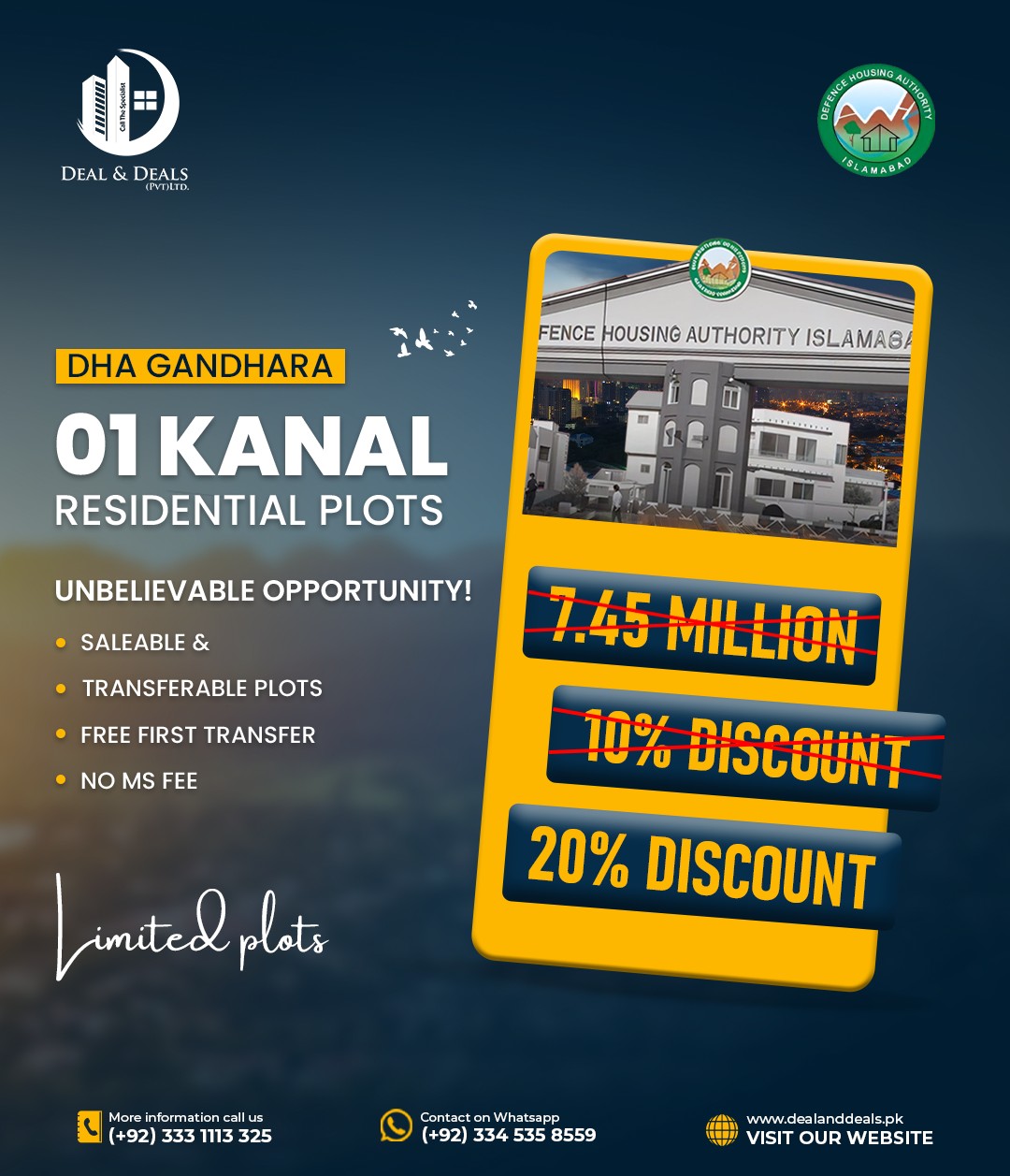 Deal & Deals Pvt. Ltd. Facebook ad