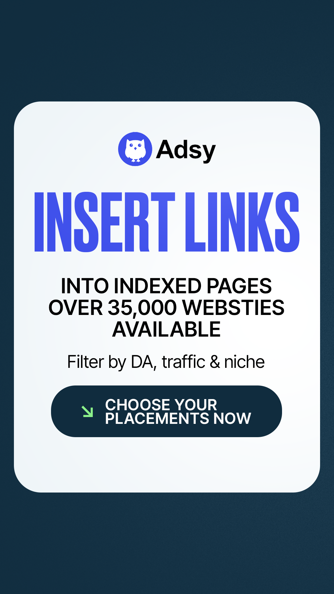ADSY Content Marketing Platform Facebook ad