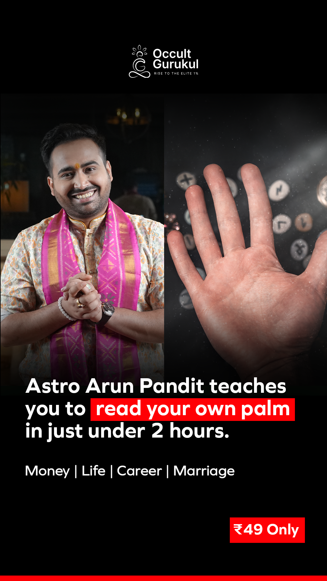 Occult Gurukul Facebook ad