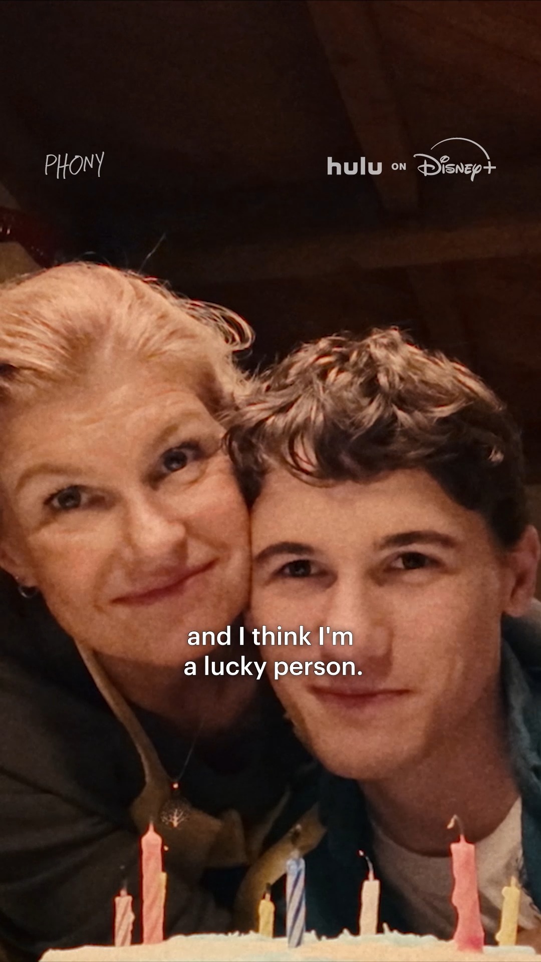 Hulu Facebook ad: Connie Britton and Sam Nivola star in PHONY.