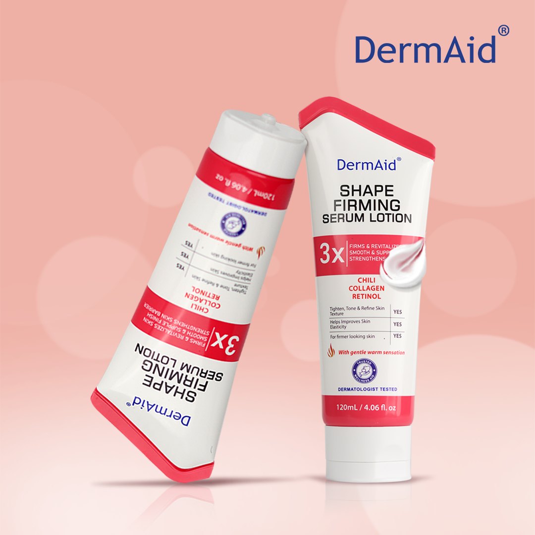 DermAid Facebook ad: Saggy skin? Not with DermAid
