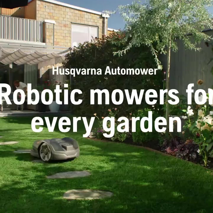 Autocut Robotic Mowing Experts Facebook ad: Never Mow Again