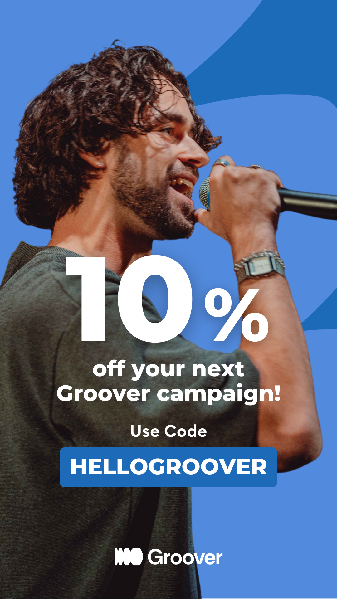 Groover Facebook ad