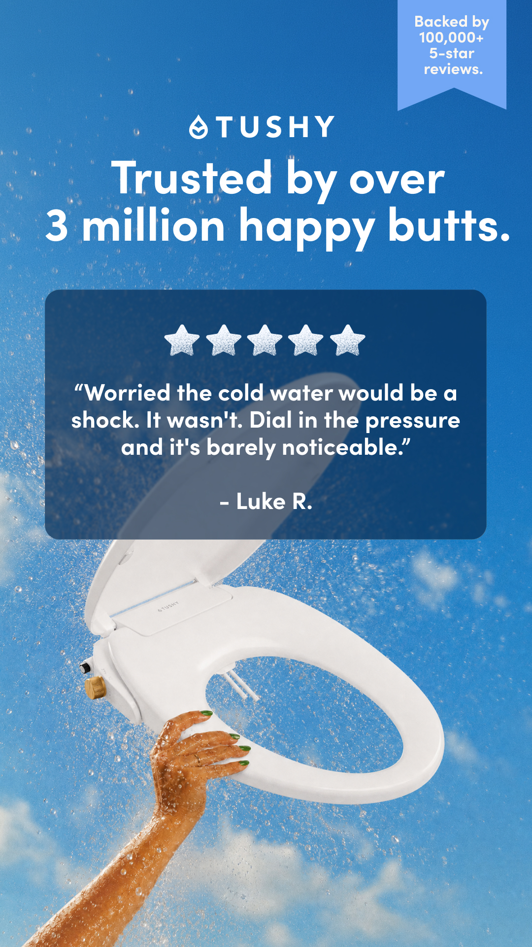 TUSHY Facebook ad