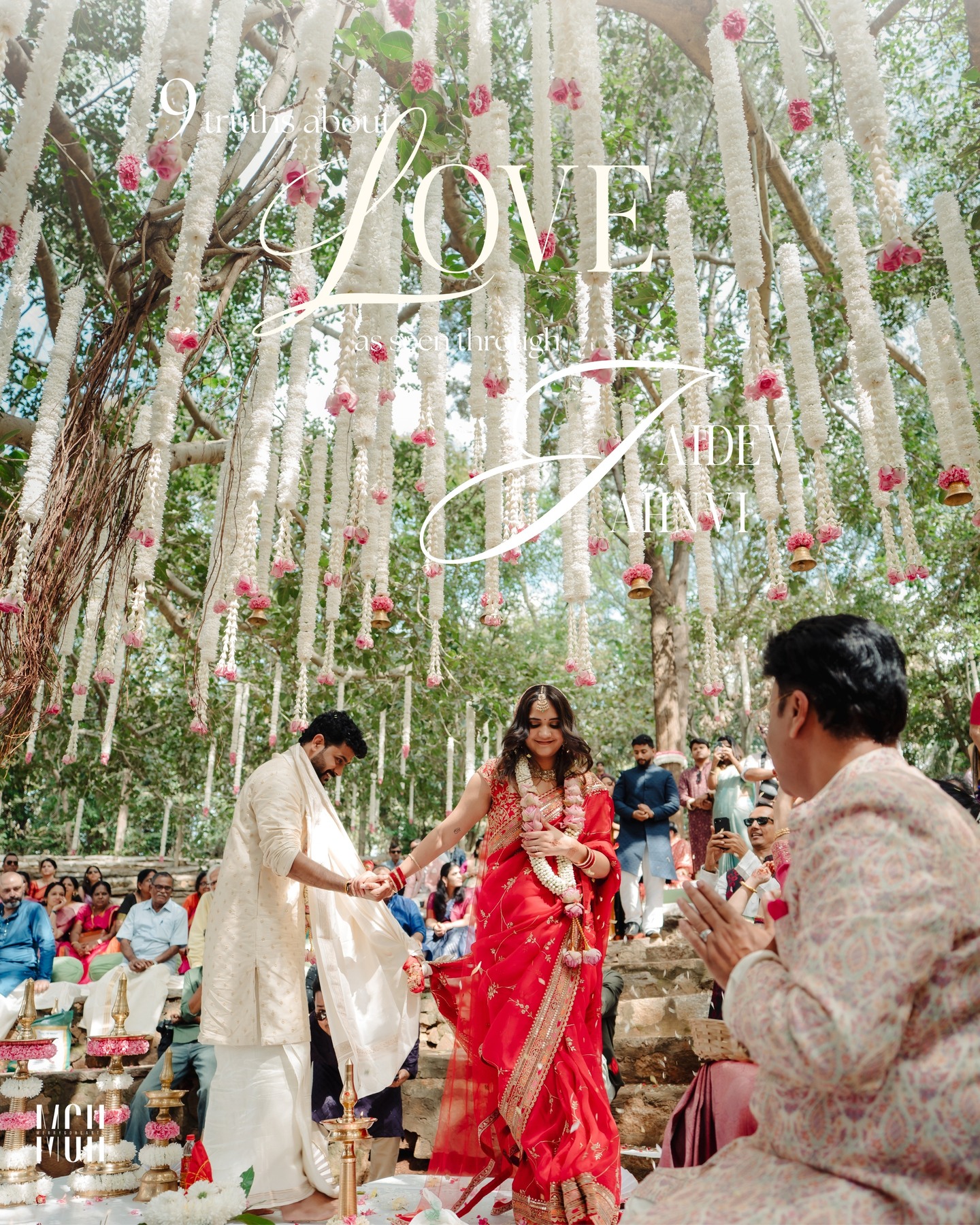 Merrygohearts Weddings Facebook ad: Love is not just in the vows.