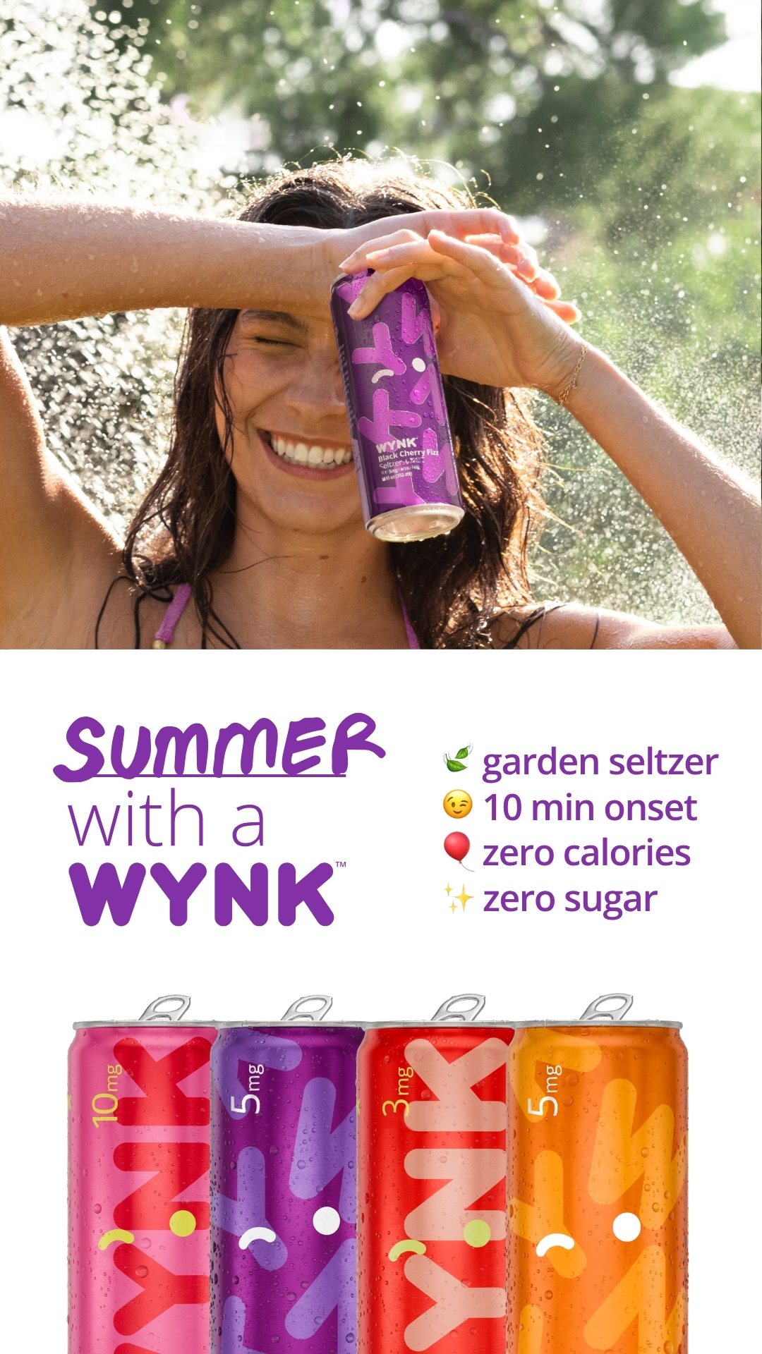 Wynk Seltzer Facebook ad