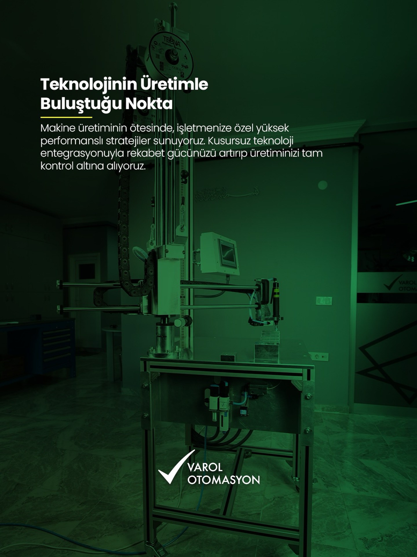 Varol Otomasyon Facebook ad: Makine Üretiminin Ötesinde, Geleceğin Çözümleri!