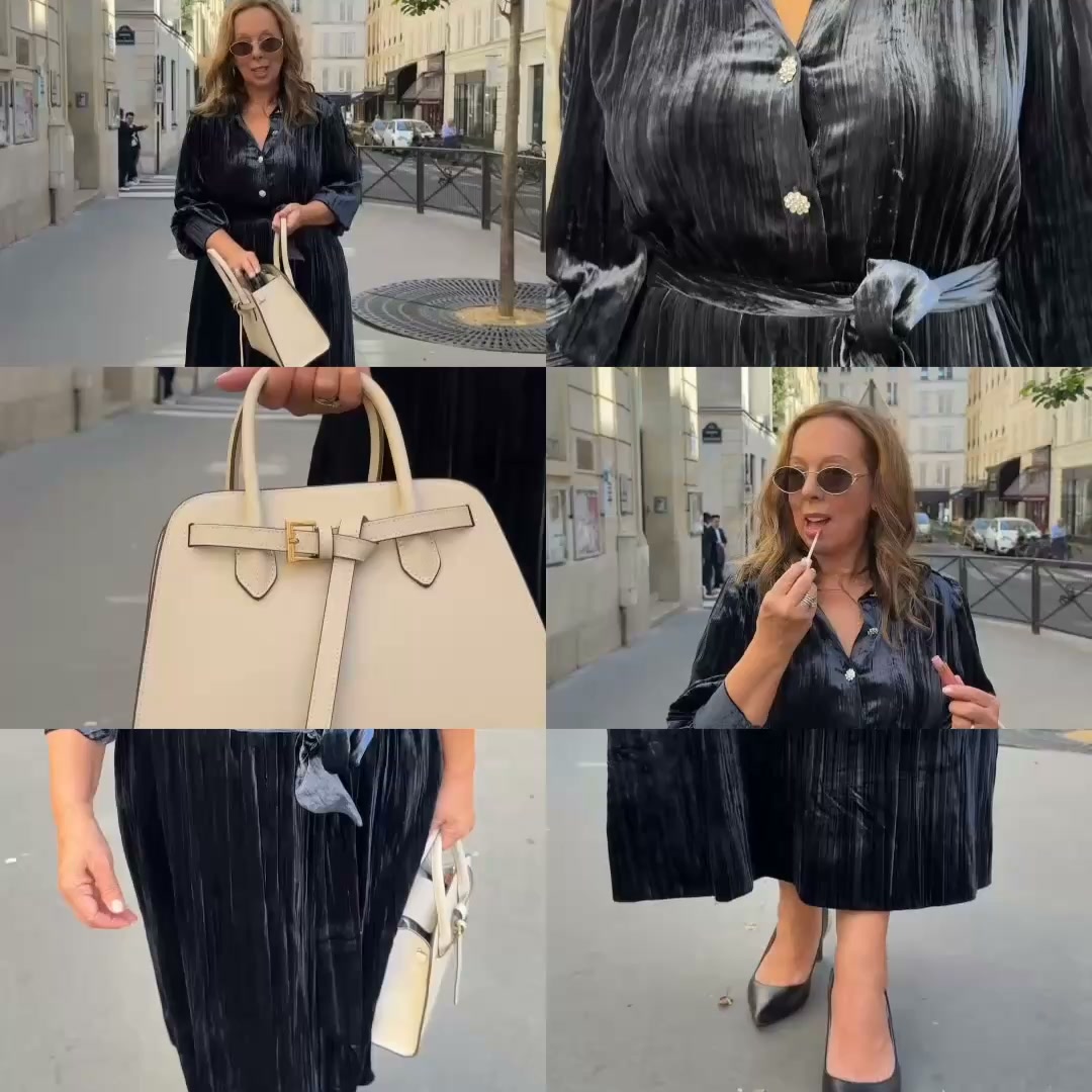 Blue Illusion Facebook ad: Velvet Shirt Dress