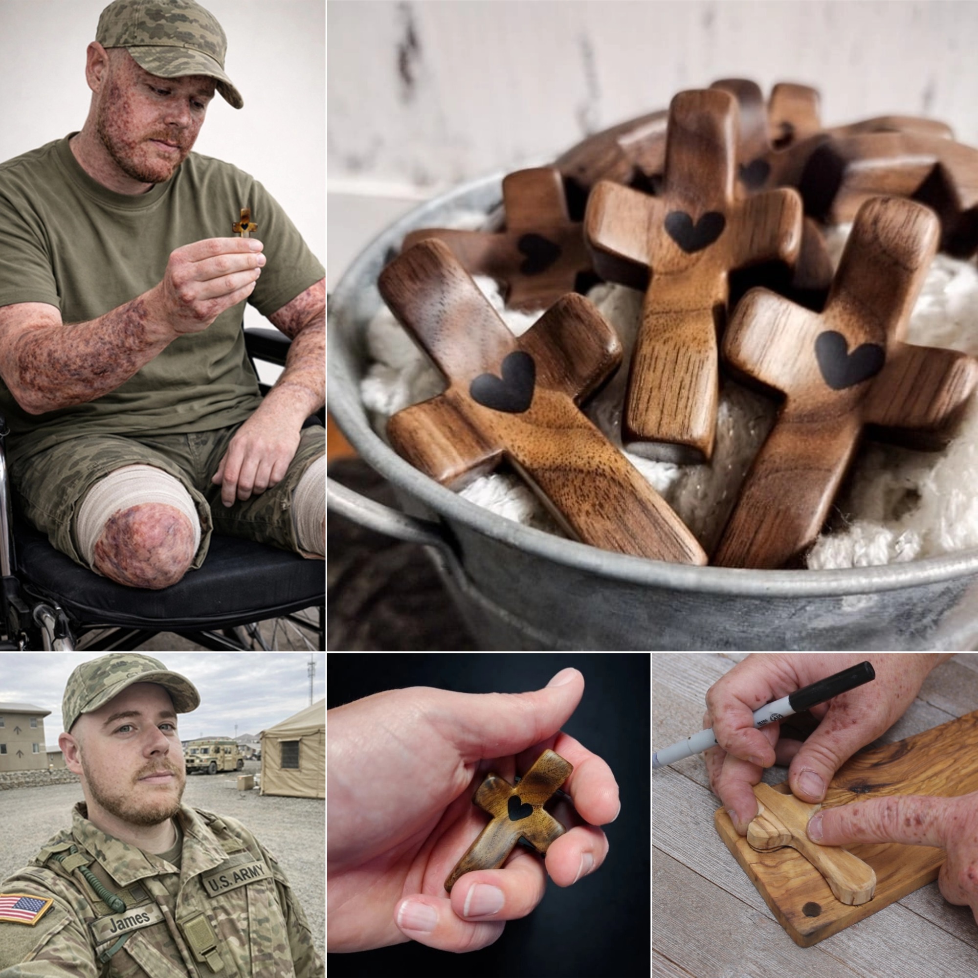 James Bottoms Facebook ad: Handmade by James Bottoms