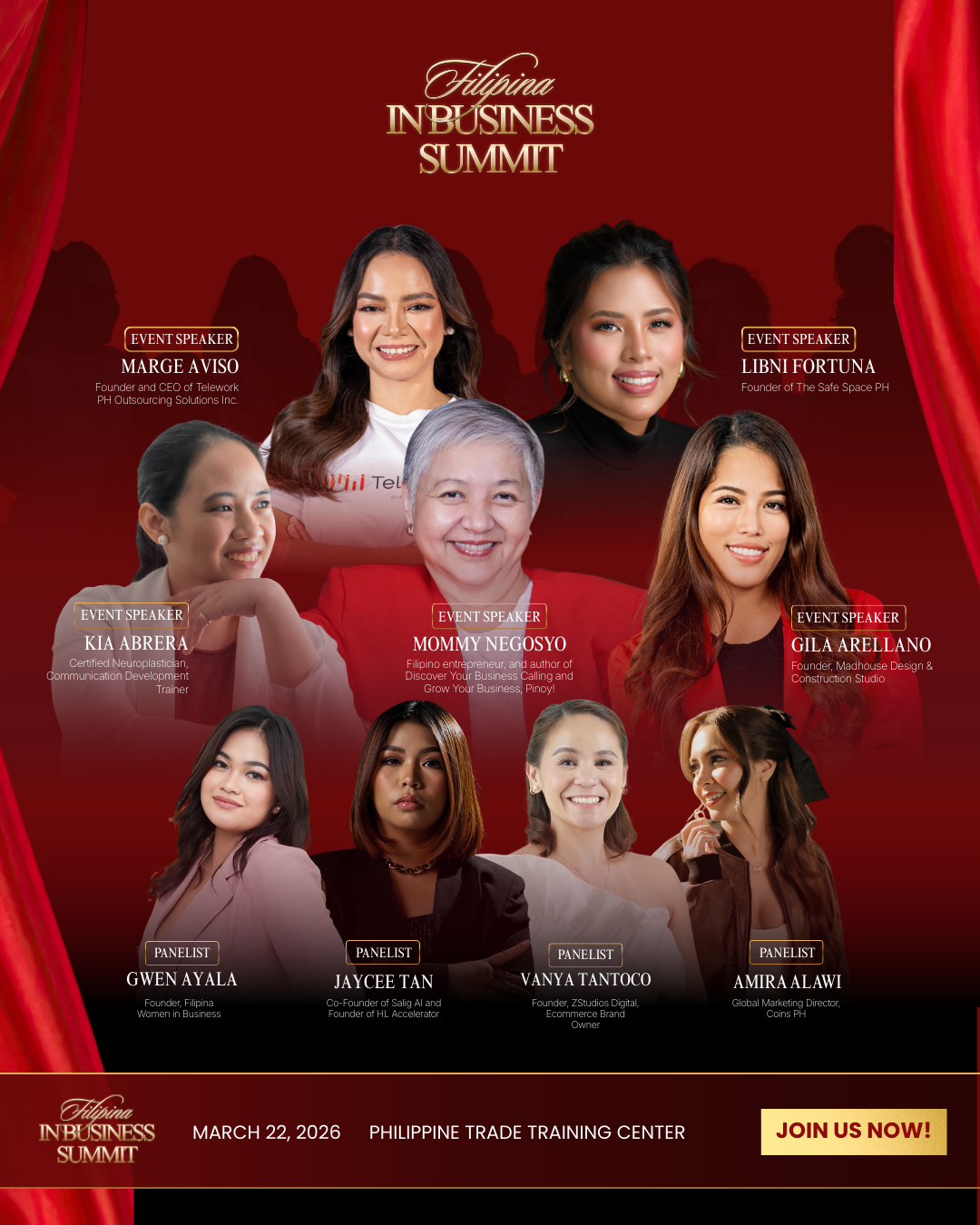 Filipina Women in Business Facebook ad: For the Woman Who Knows She’s Meant for More