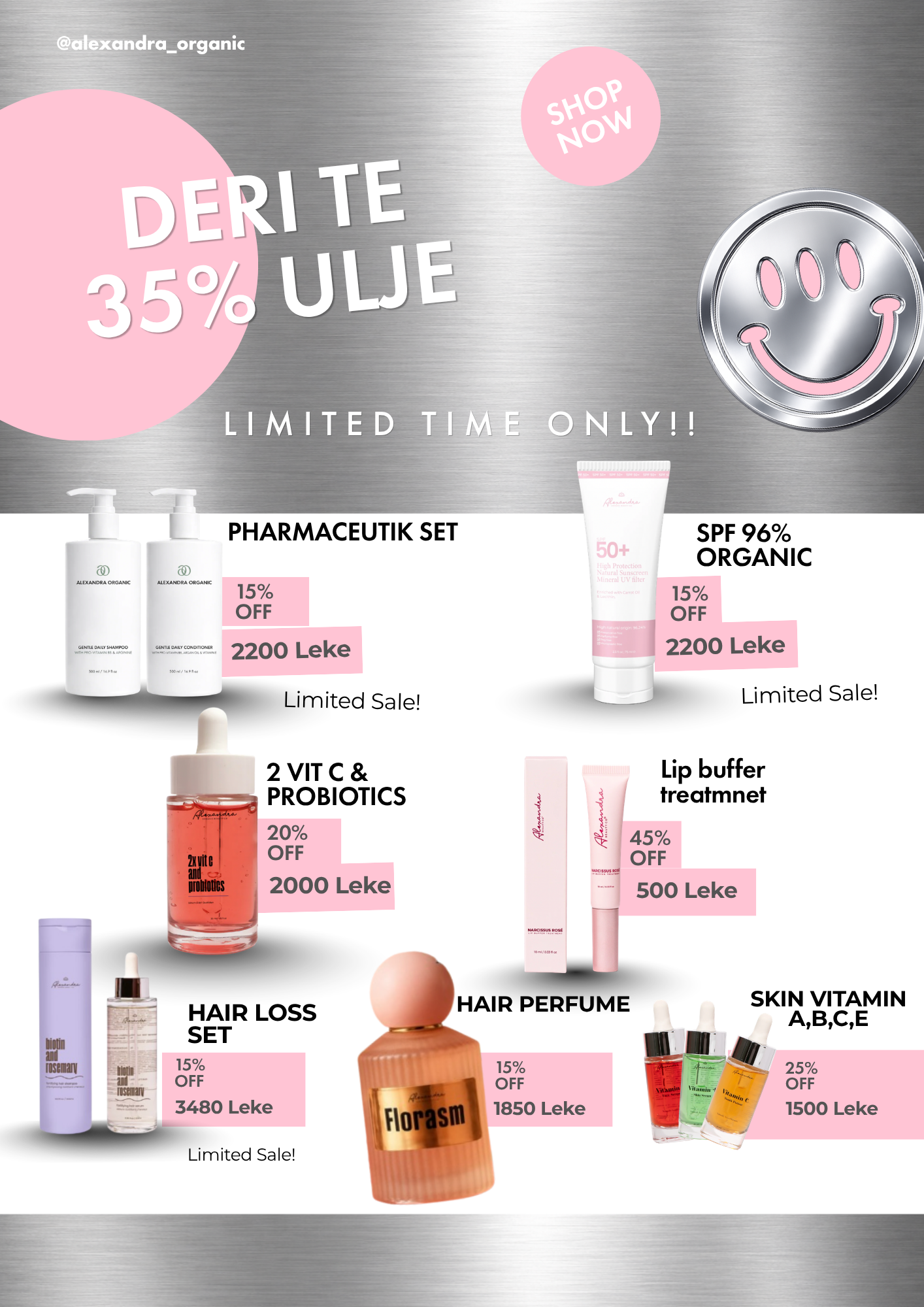 Alexandra Organic.al Facebook ad: Alexandra Organic