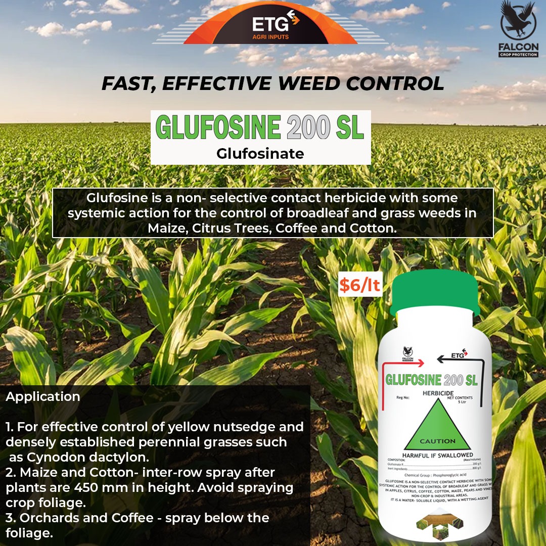 ETG Agri Inputs Zimbabwe Facebook ad: Smart Weed Management Starts Here!