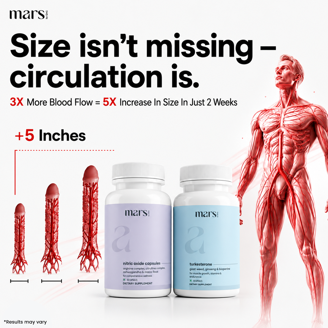 Mars Natural Boosters Facebook ad: Natural Nitric Oxide Booster