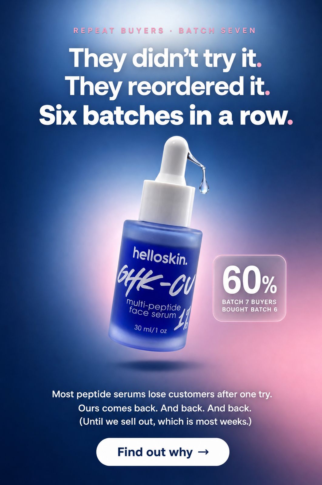 Helloskin Facebook ad