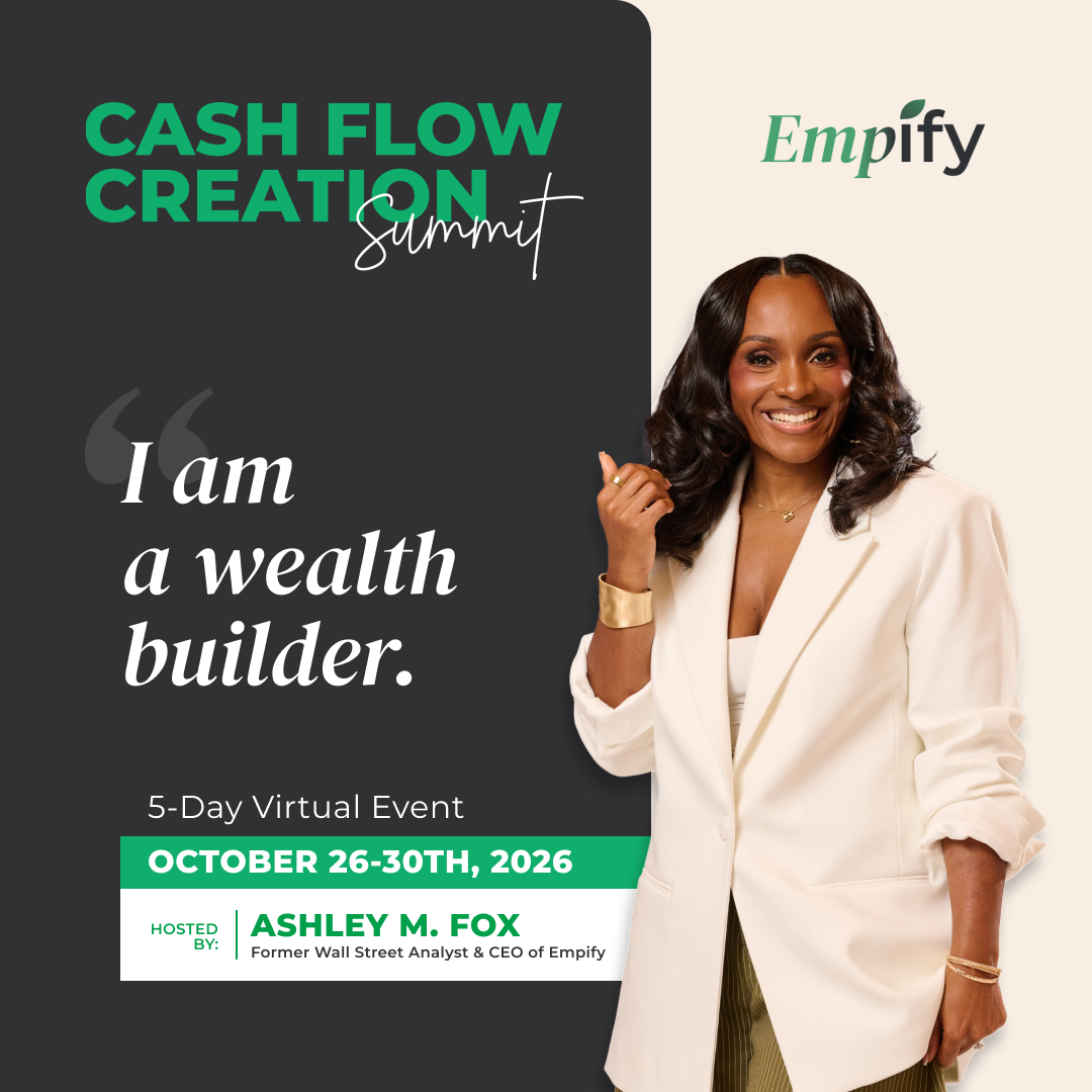 Ashley M. Fox Facebook ad: Continue Your Investing Education