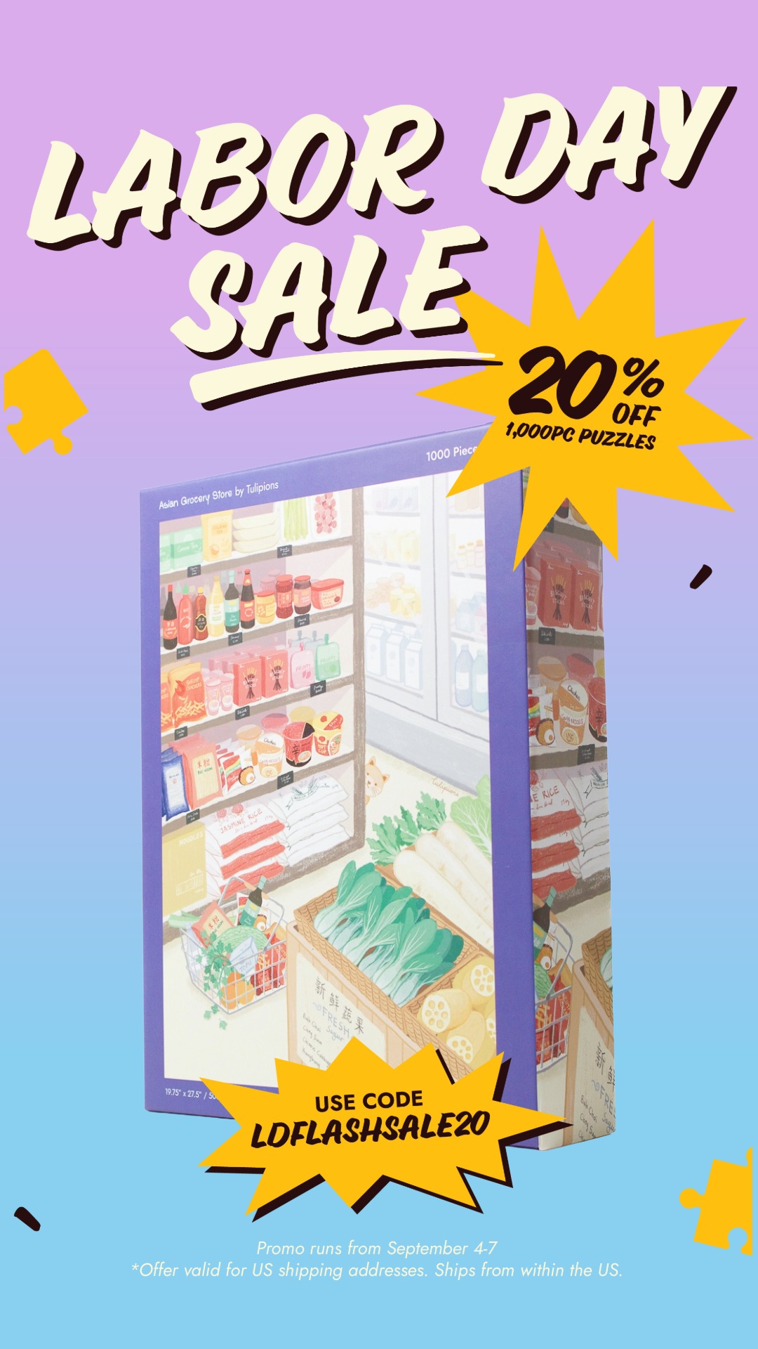 Good Fortune Puzzle Co Facebook ad