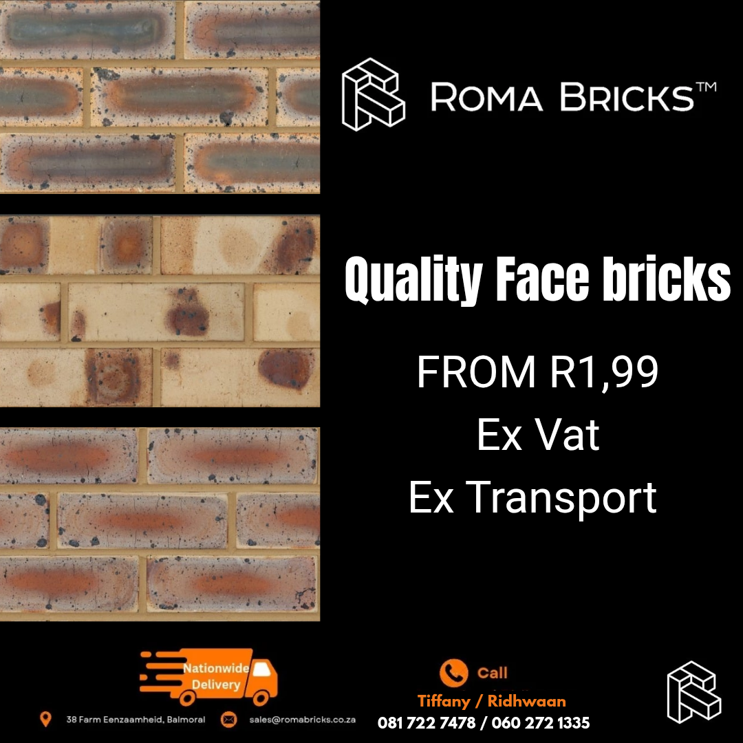 Roma Bricks Facebook ad: Best value face bricks