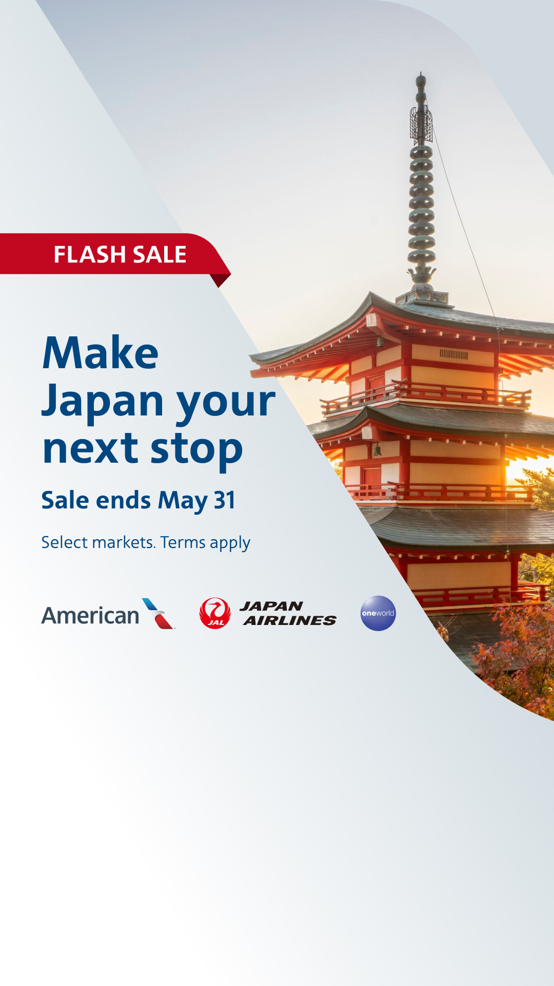 American Airlines Facebook ad