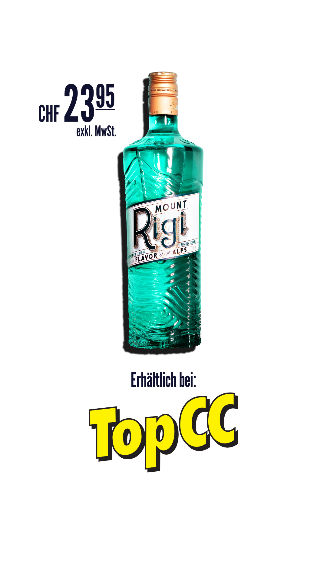 Mount Rigi Facebook ad: Mount Rigi & Tonic, Der Schweizer Aperitif