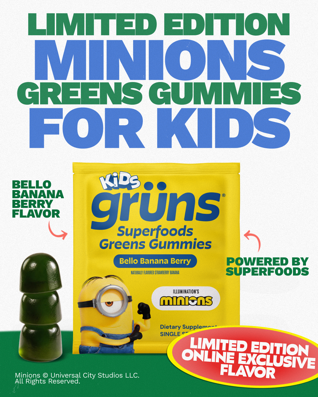 Grüns Kids Facebook ad