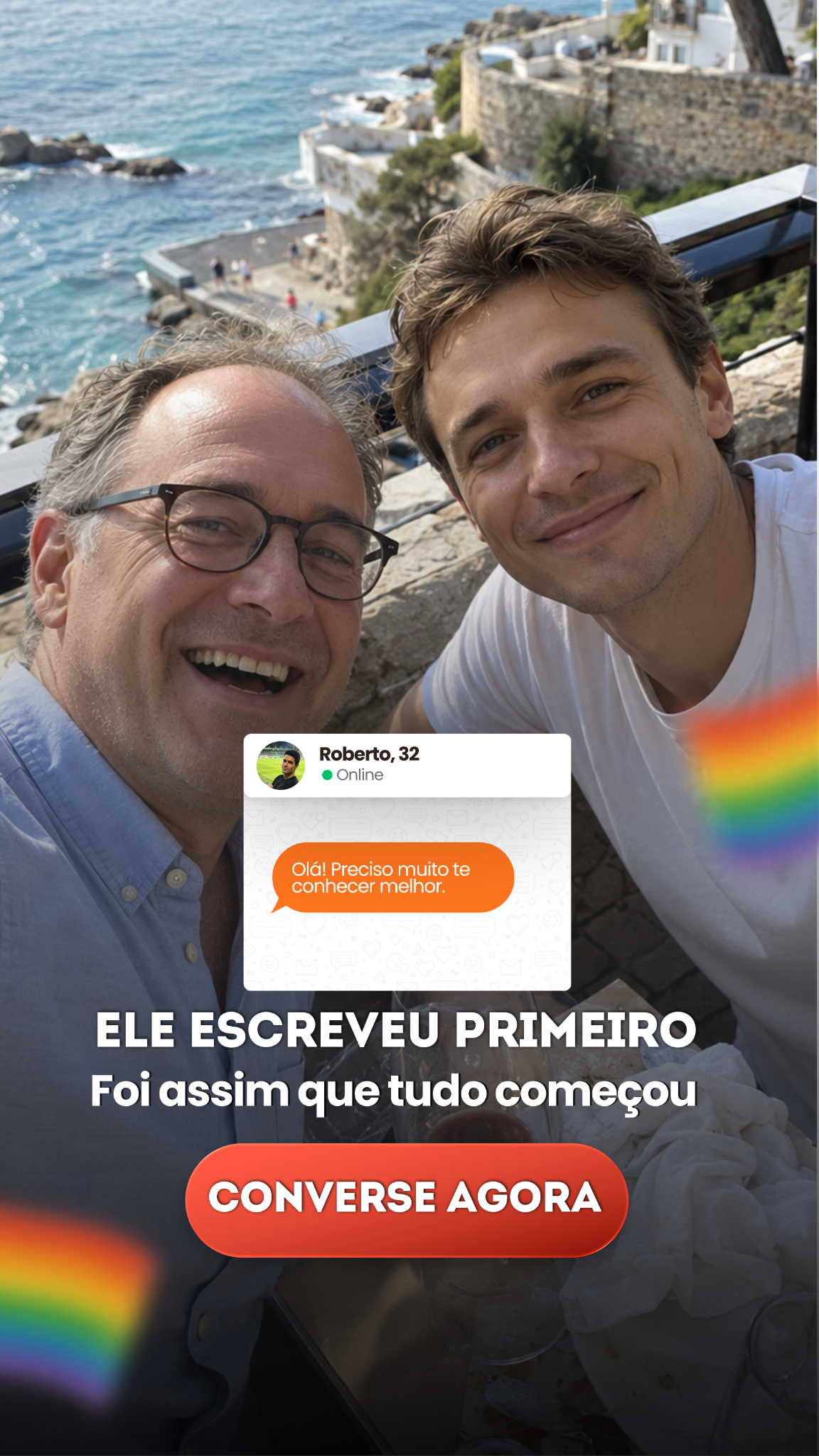 Pride Match Facebook ad