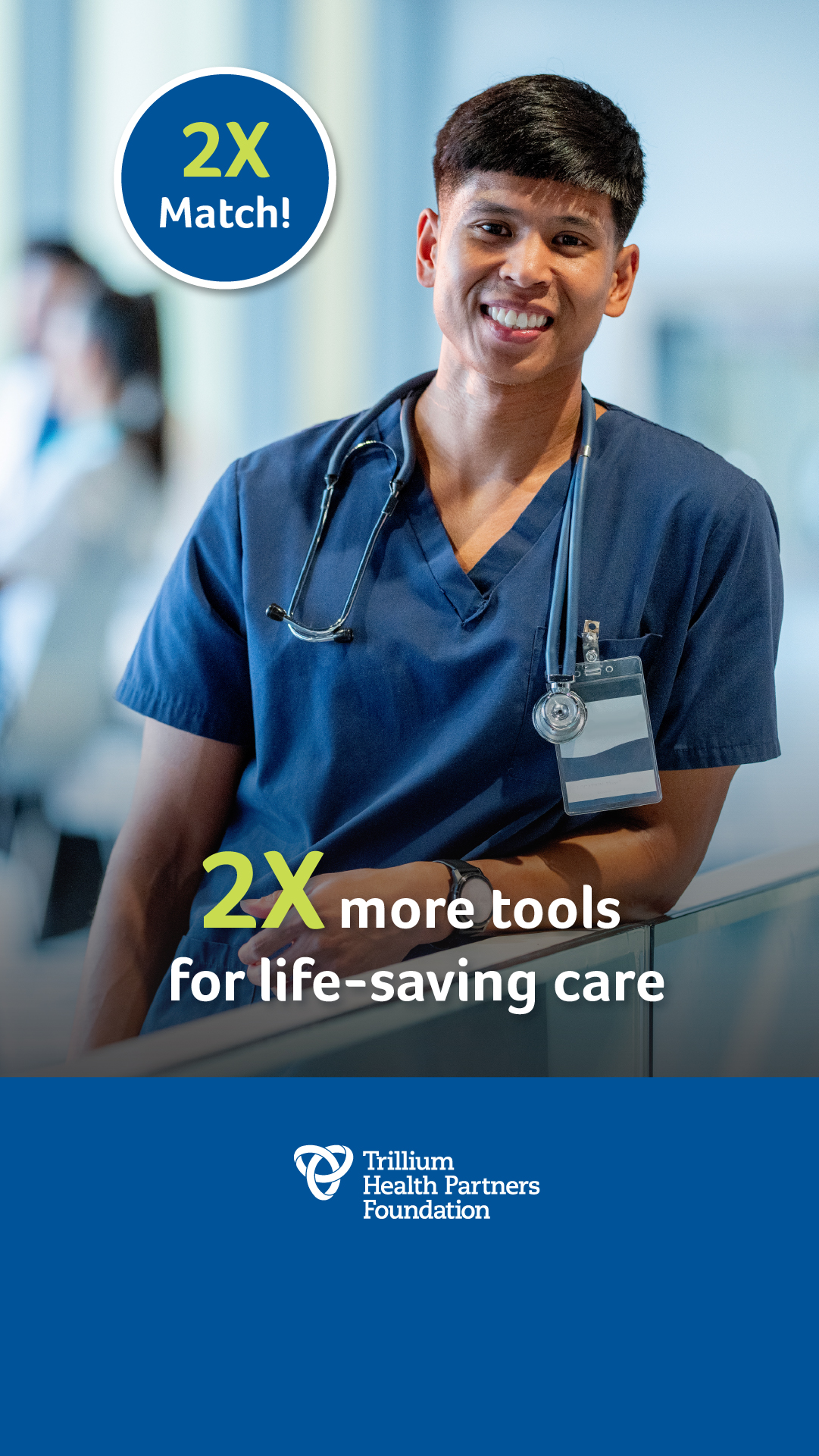 Trillium Health Partners Facebook ad from May 2, 2026