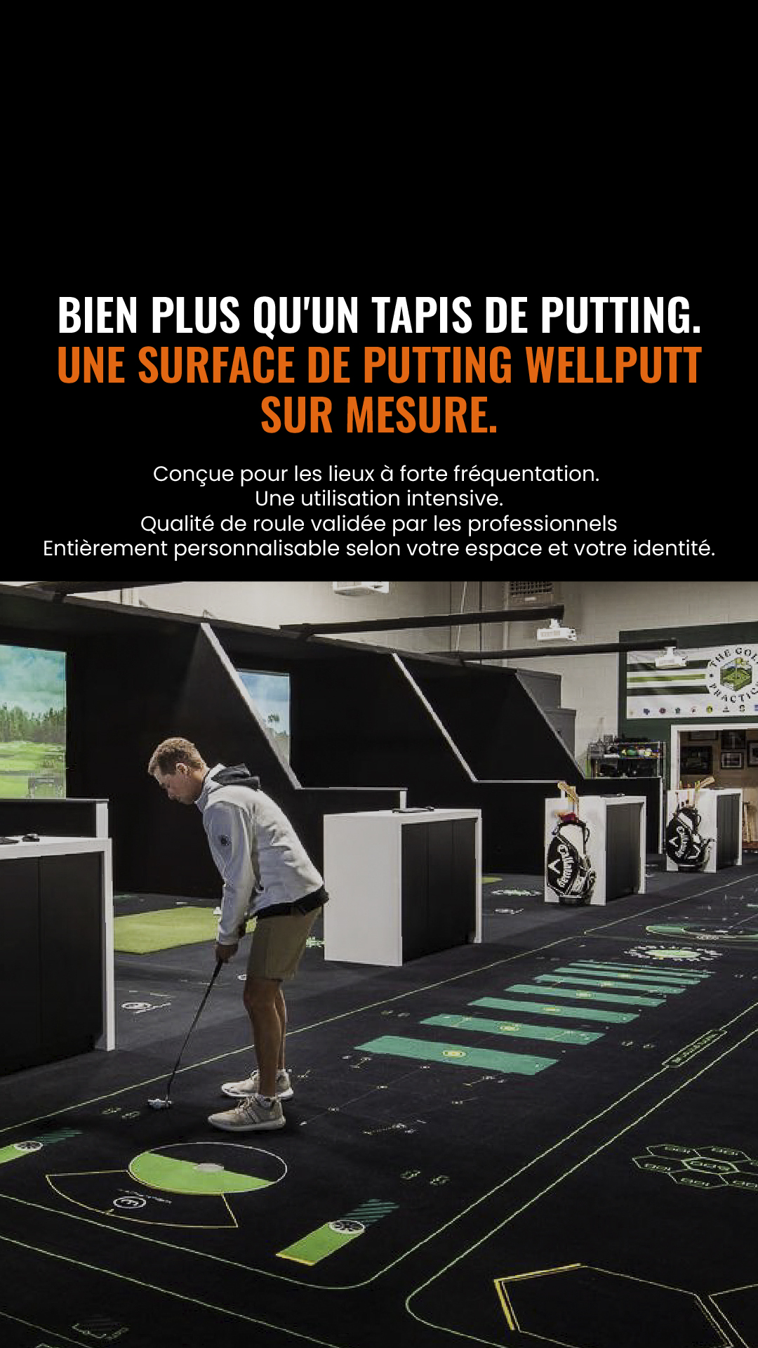 Wellputt Golf Facebook ad
