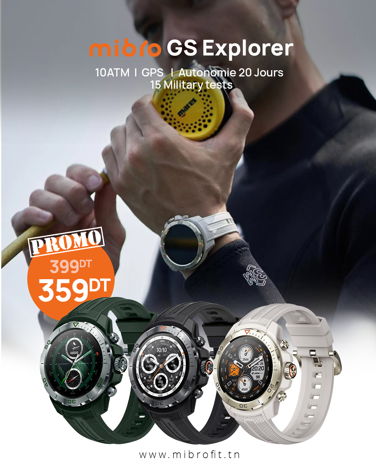 Mibro Tunisia Facebook ad