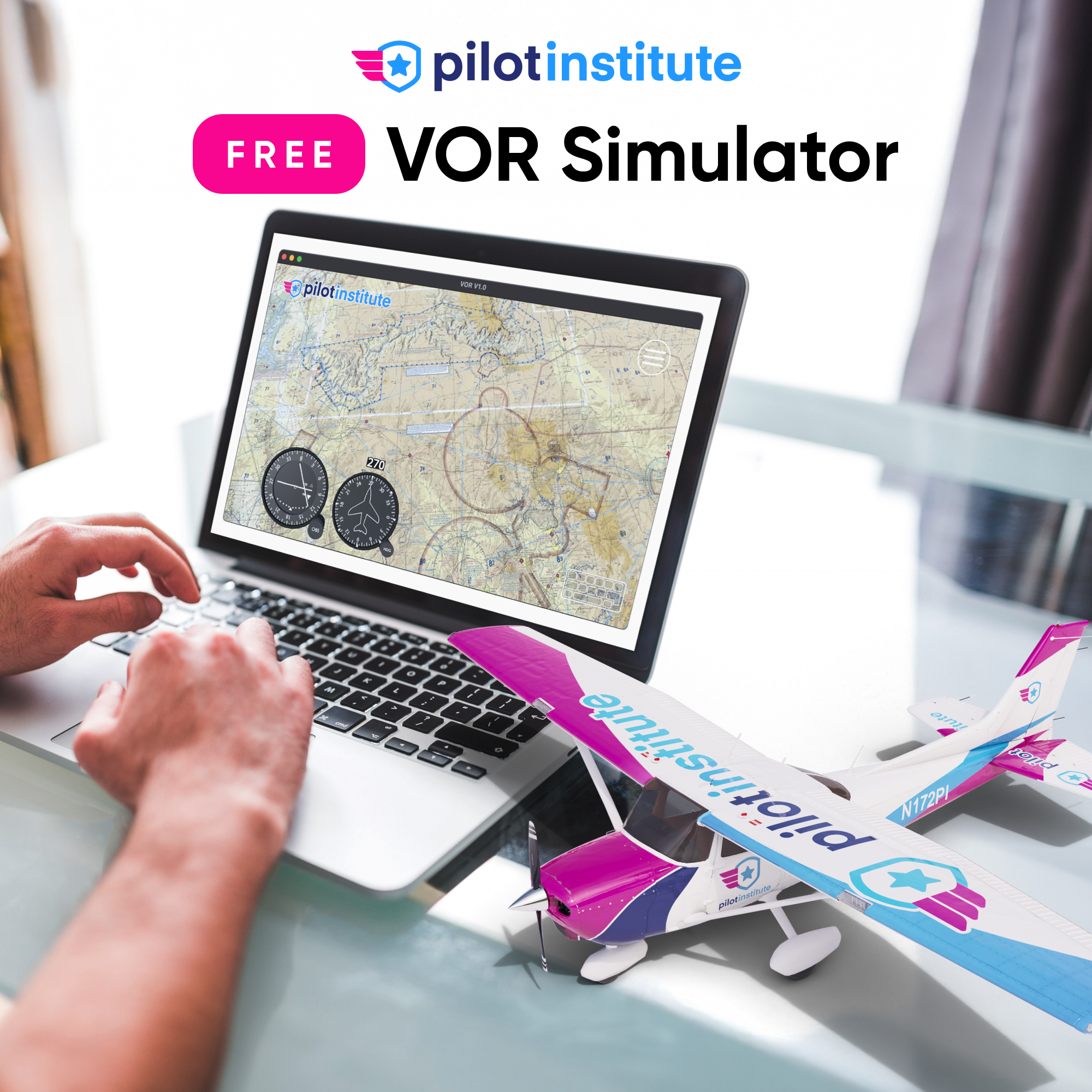 Pilot Institute Airplanes Facebook ad