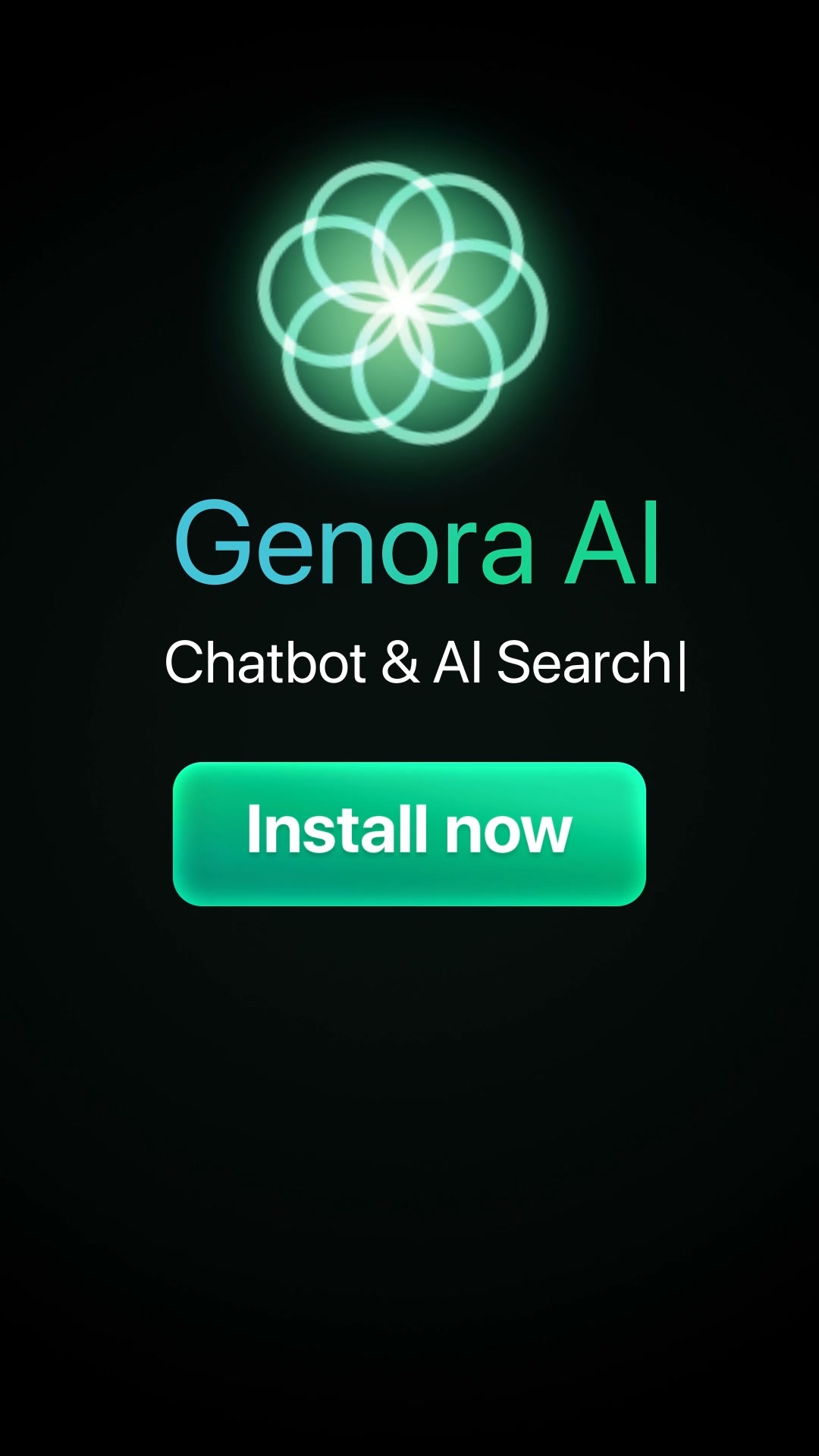 Genora AI - Chatbot App Facebook ad: Next-Level AI Toolkit