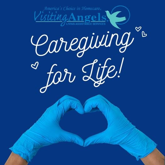 Visiting Angels Facebook ad: Find your purpose.