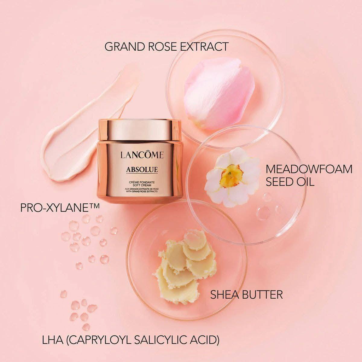 Find Your Beauty Facebook ad: Lancôme Absolue Series ထဲက နာမည်ကြီး Soft Cream လေး…