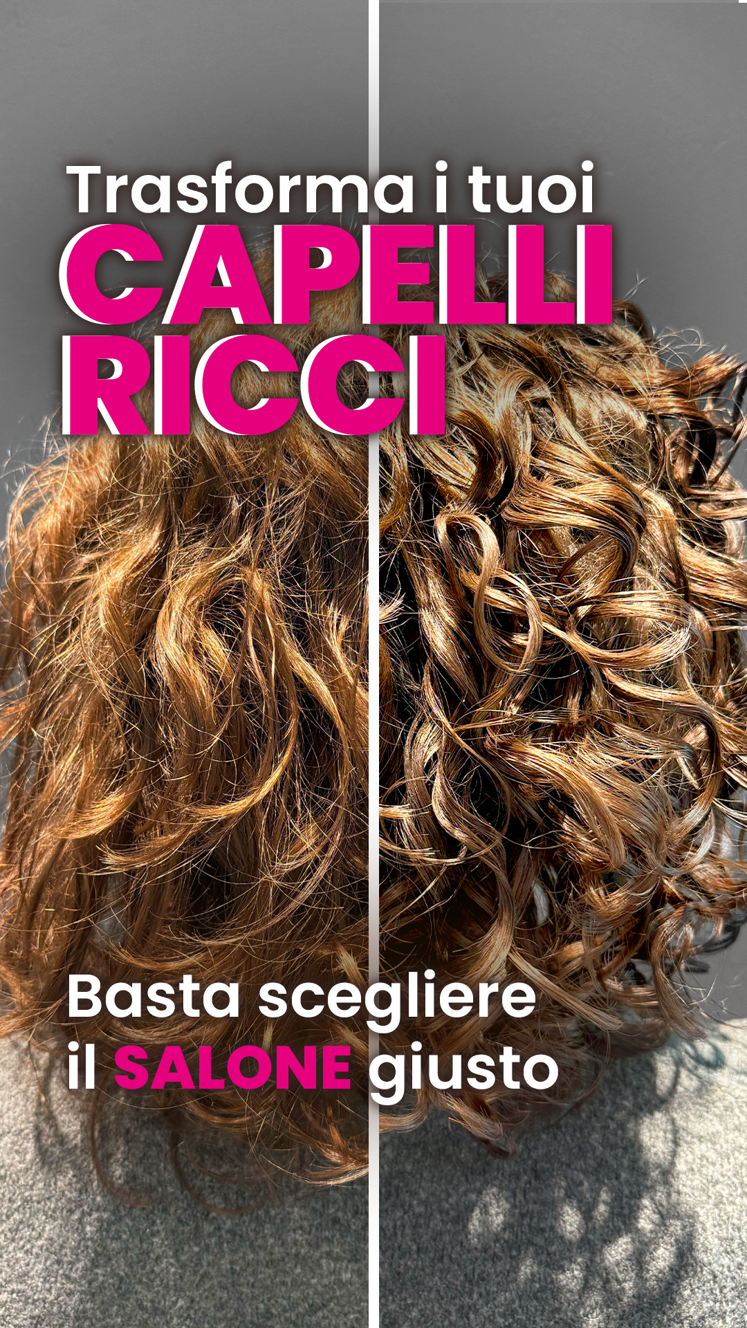 Spazio Divina BLK Facebook ad: CAPELLI RICCI NELLE MANI GIUSTE