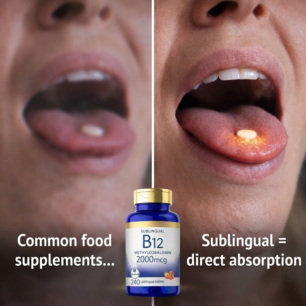 Grace Holloway Facebook ad: B12 for diabetics that bypasses the gut entirely