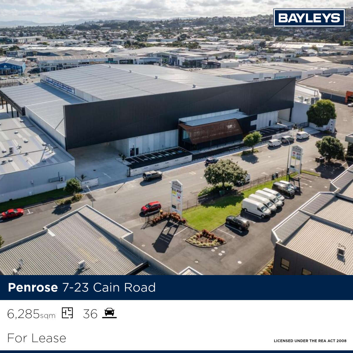 Bayleys Commercial Facebook ad