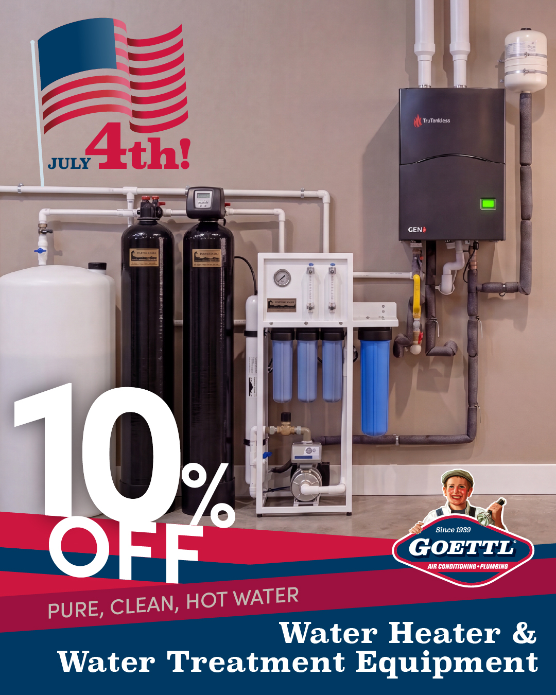 Goettl Air Conditioning & Plumbing Facebook ad