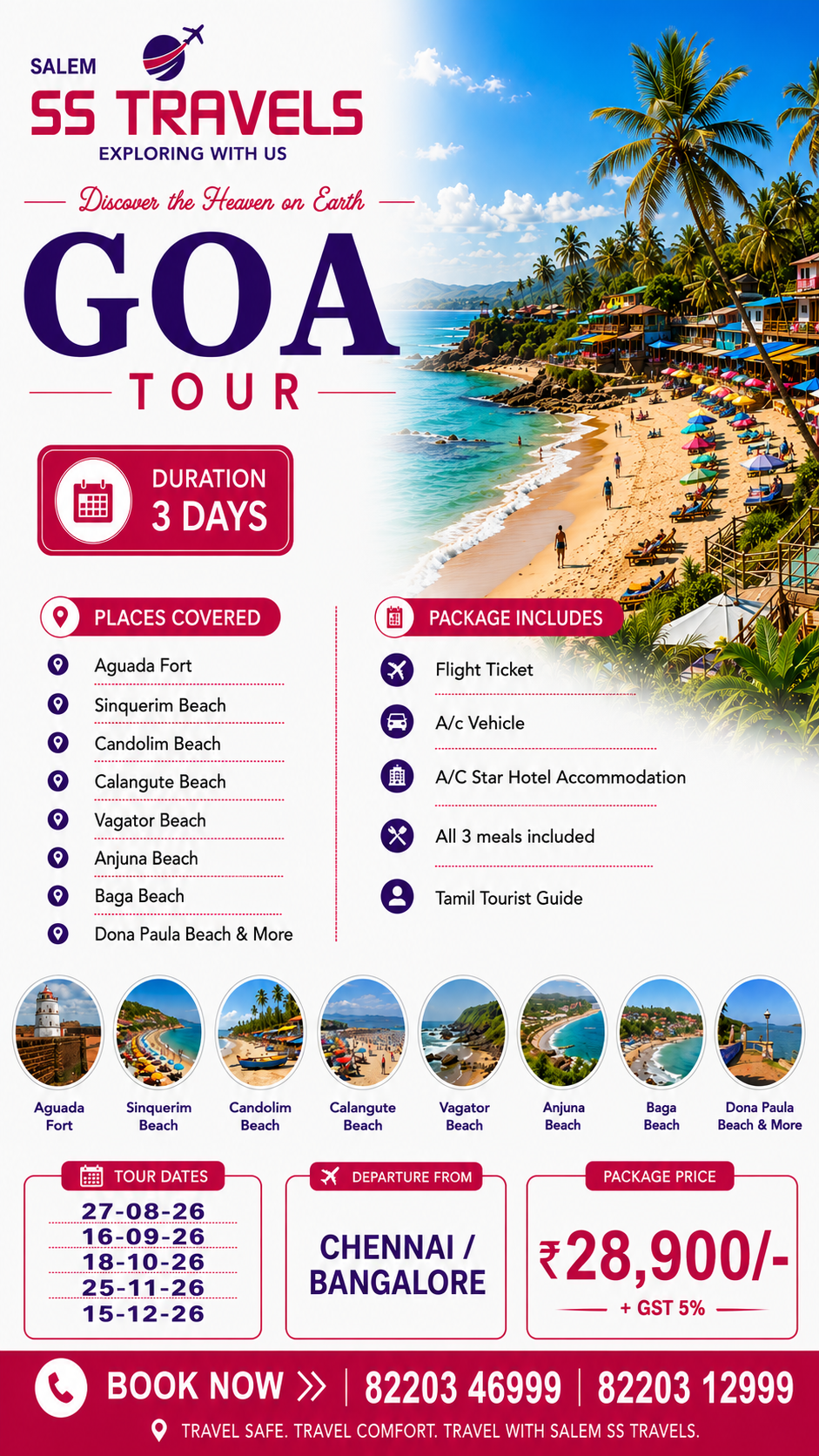 Salem SS Travel Facebook ad