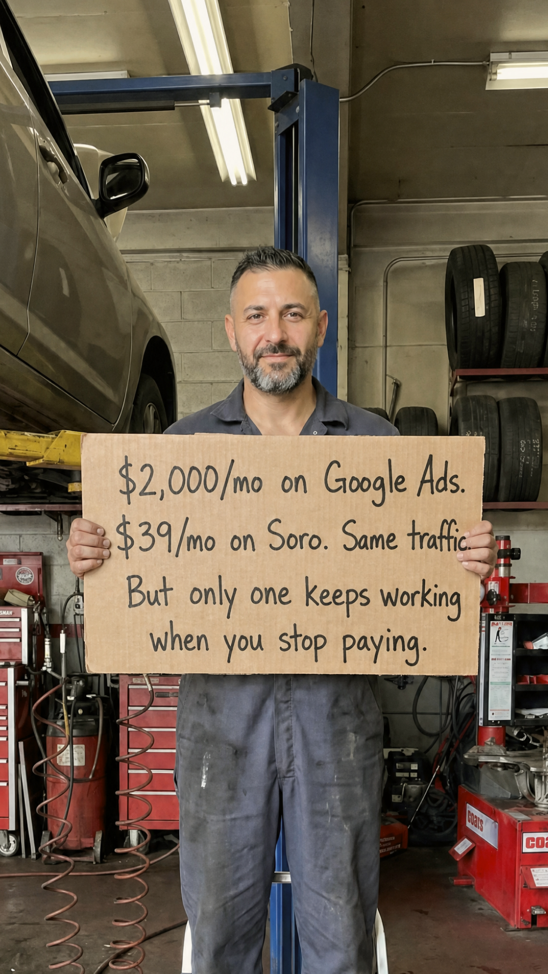Soro SEO Facebook ad