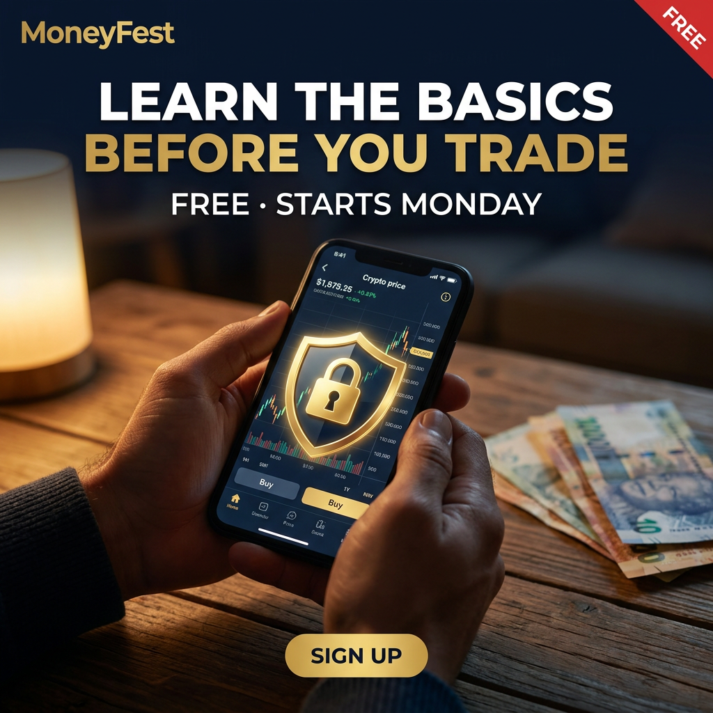 Moneyfest School Facebook ad: To learn more, follow the link