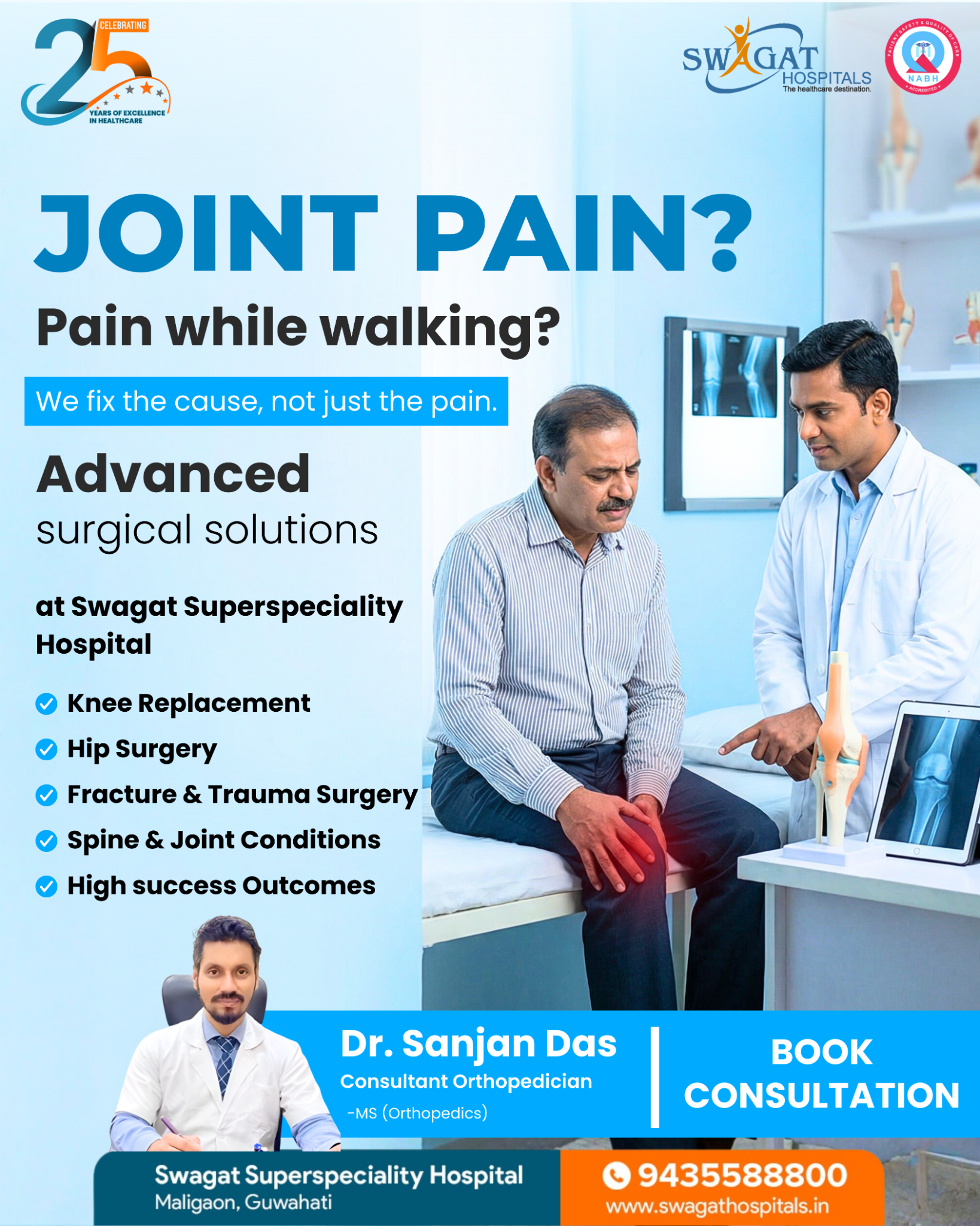 Swagat Superspeciality Hospital Facebook ad