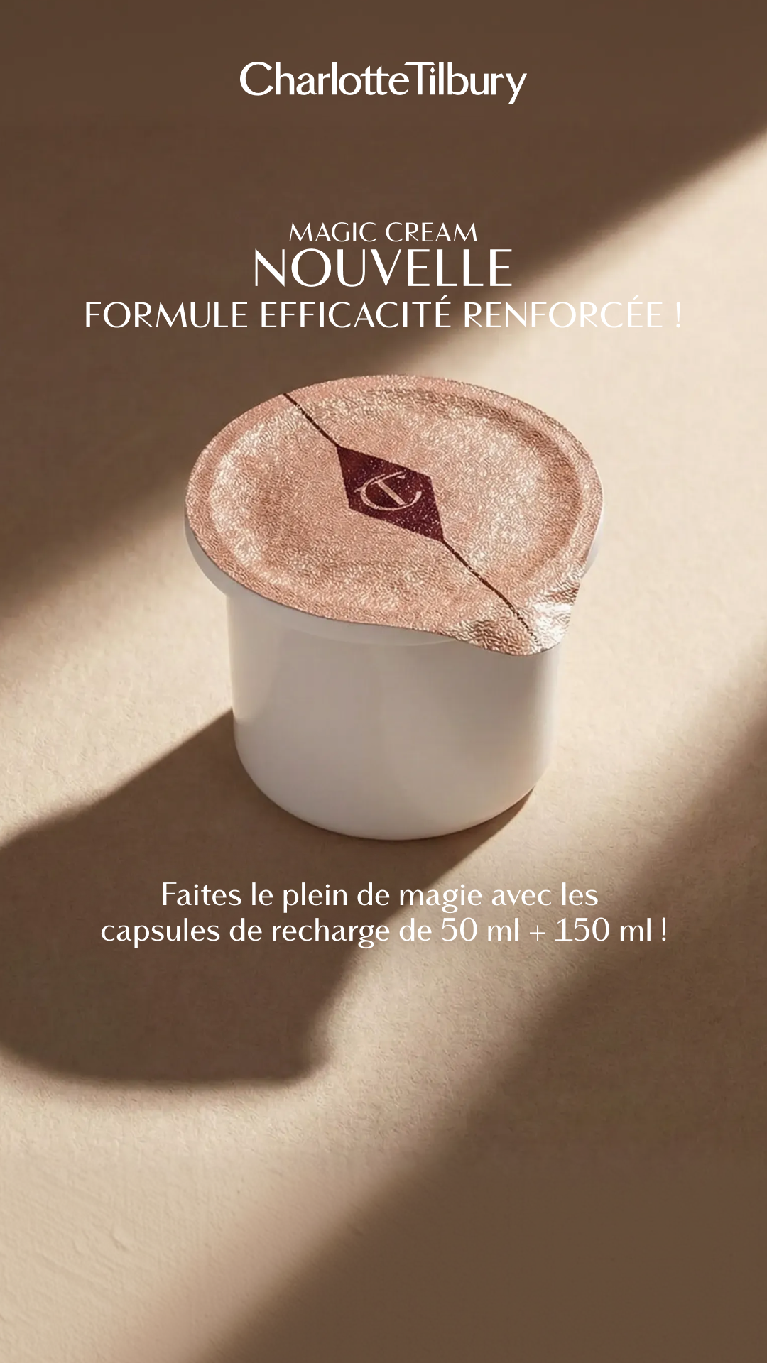 Charlotte Tilbury Skincare Facebook ad