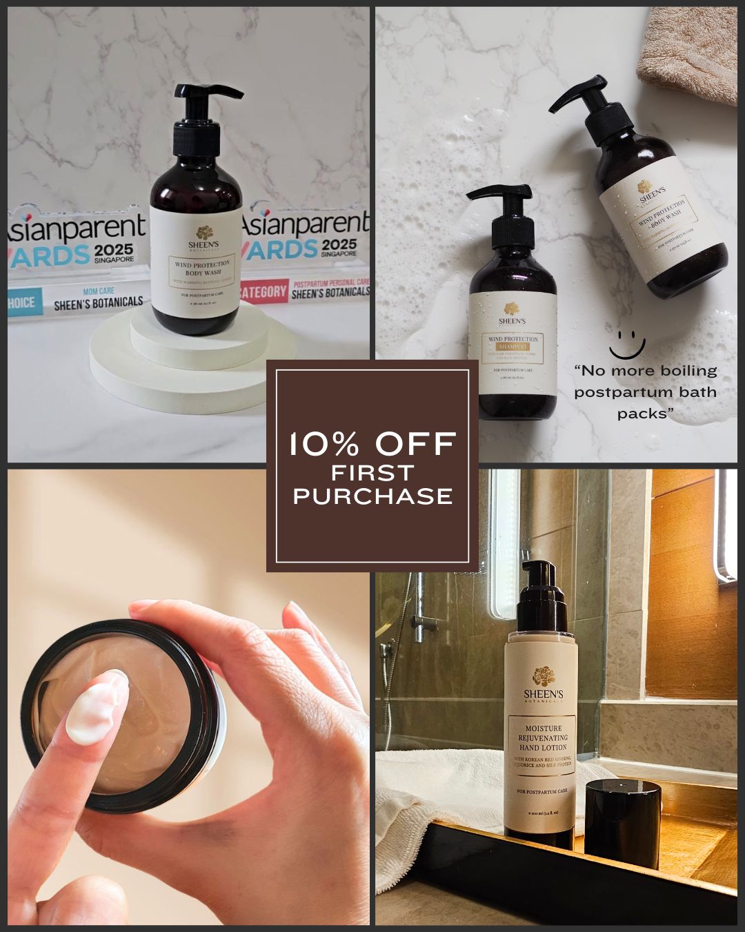Sheen's Botanicals Facebook ad