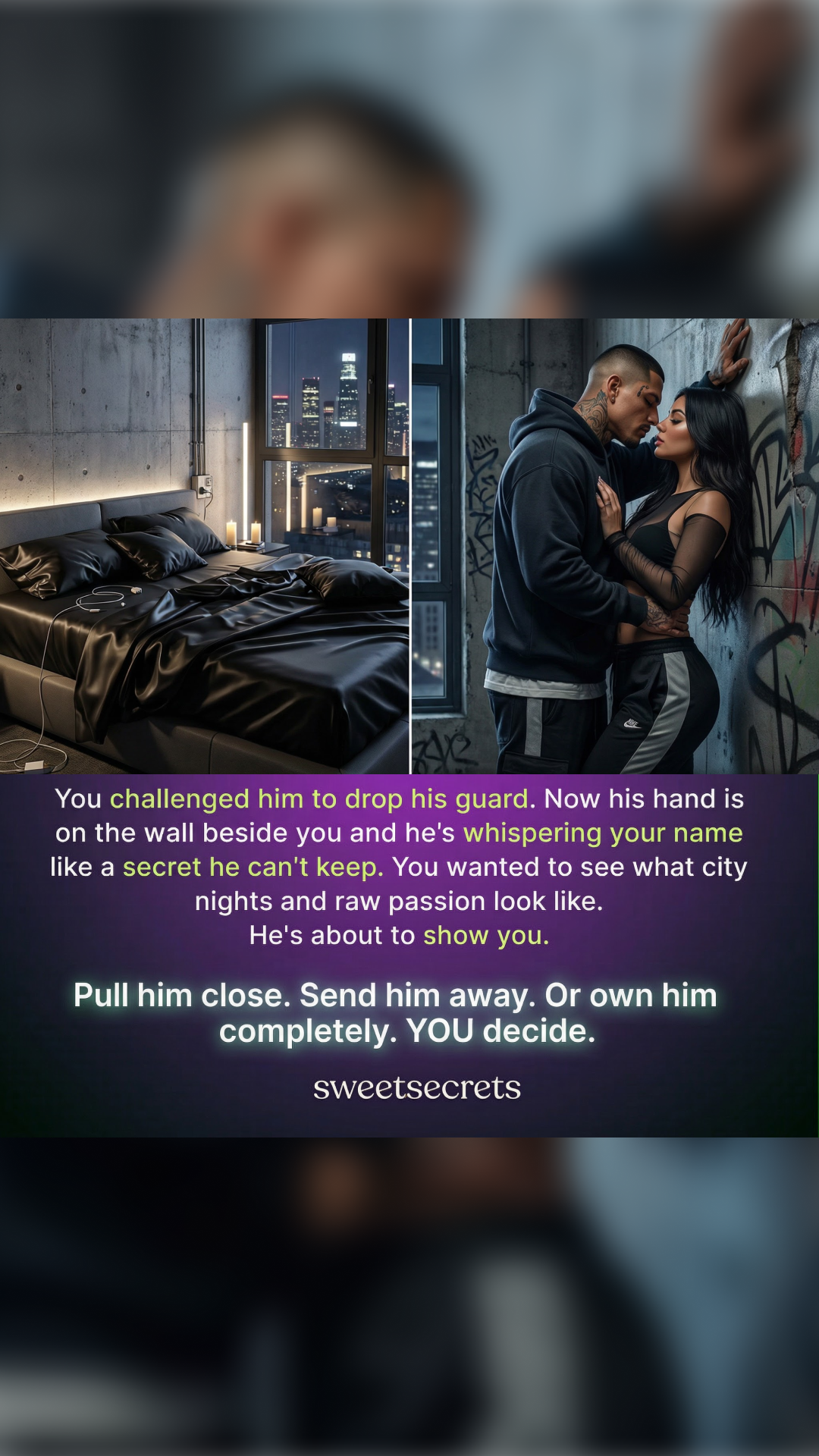 Sweetsecrets Facebook ad